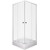 Душевое ограждение Triton Вельвет 80x80 см Щ0000071051, белый/матовое фото 2