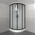Душевая кабина Тритон Прайм 90x90 см Щ0000076117, чёрный/матовое фото 3