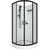 Душевая кабина Тритон Прайм 90x90 см Щ0000077366, чёрный/прозрачное фото 2