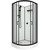 Душевая кабина Тритон Прайм 90x90 см Щ0000077366, чёрный/прозрачное фото 