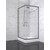 Душевое ограждение Triton Вента 100x100 см Щ0000079307, графит/прозрачное фото 3