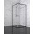 Душевое ограждение Triton Вента 100x100 см Щ0000079316, графит/прозрачное фото 4