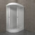 Душевая кабина Тритон Коралл 120x80 см R Щ0000068946, белый/матовое фото 3