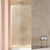 Душевая перегородка Vincea Walk-In 120 см VSW-4WSL120CLG-L (стекло 8 мм) брашированное золото/прозрачное фото 