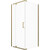 Душевое ограждение Triton Терра 90x90 см Щ0000073933, золото/прозрачное фото 