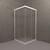 Душевое ограждение Triton Вельвет 90x90 см Щ0000063060, белый/матовое фото 4