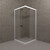Душевое ограждение Triton Вельвет 90x90 см Щ0000063060, белый/матовое фото 6