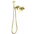 Набор для гигиенического душа Aquatek Оберон AQ1220BG (со скрытой частью) золото шлифованное фото 