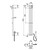 Полотенцесушитель электрический Wonzon & Woghand Kassel П3 136x1200 мм WW-AL72312-BGM, тёмный графит, Цвет производителя: тёмный графит фото 2
