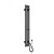 Полотенцесушитель электрический Wonzon & Woghand Kassel П3 136x1200 мм WW-AL72312-MB, чёрный матовый, Цвет производителя: чёрный матовый фото 