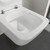 Унитаз подвесной безободковый Villeroy&Boch Venticello 4611RLR1 с тонким быстросъемным сиденьем микролифт (CeramicPlus) фото 6