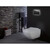 Унитаз подвесной безободковый Villeroy&Boch Venticello 4611RLR1 с тонким быстросъемным сиденьем микролифт (CeramicPlus) фото 9