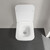 Унитаз подвесной безободковый Villeroy&Boch Venticello 4611RLR1 с тонким быстросъемным сиденьем микролифт (CeramicPlus) фото 4