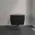 Унитаз подвесной безободковый Villeroy&Boch Memento 2.0 4633R0R7 с крышкой микролифт (CeramicPlus) чёрный матовый фото 4