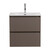 Тумба подвесная с раковиной BelBagno 60 см UNO-MINI-600-2C-SO-СO, бежевый матовый фото 