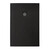 Каменный поддон BelBagno 120x80 см TRAY-MR-UNO-AH-120/80-35-NERO-NO, чёрный матовый фото 