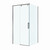 Душевое ограждение BelBagno 100x100 см SOFT_CLOSE-1-A-1-100-C-GM, оружейная сталь/прозрачное фото 4