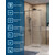 Душевое ограждение BelBagno 100x100 см SOFT_CLOSE-1-A-1-100-C-GM, оружейная сталь/прозрачное фото 10