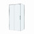 Душевое ограждение BelBagno 100x80 см SOFT_CLOSE-1-AH-1-100/80-C-Cr, хром/прозрачное фото 4