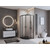 Каменный поддон BelBagno 90x90 см TRAY-MR-UNO-R-90-550-35-NERO-NO, чёрный матовый фото 4