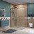 Душевое ограждение BelBagno 160x100 см SOFT_CLOSE-1-AH-1-160/100-C-GM, оружейная сталь/прозрачное фото 3