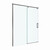 Душевая дверь BelBagno 150 см SOFT_CLOSE-1-BF-1-150-C-GM, оружейная сталь/прозрачное фото 4