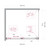 Душевое ограждение BelBagno 110x100 см SOFT_CLOSE-1-AH-1-110/100-C-GM, оружейная сталь/прозрачное фото 11
