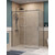 Душевое ограждение BelBagno 160x90 см SOFT_CLOSE-2-AH-1-160/90-C-GM, оружейная сталь/прозрачное фото 