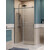 Душевая дверь BelBagno 130 см SOFT_CLOSE-2-BF-1-130-C-GM, оружейная сталь/прозрачное фото 