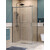 Душевое ограждение BelBagno 130x100 см SOFT_CLOSE-2-AH-1-130/100-C-GM, оружейная сталь/прозрачное фото 