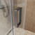 Душевое ограждение BelBagno 100x80 см SOFT_CLOSE-2-AH-1-100/80-C-GM, оружейная сталь/прозрачное фото 5
