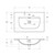 Тумба подвесная с раковиной BelBagno 70 см KRAFT-700-2C-SO-CO (раковина BB-8099-70) бежевый матовый фото 4