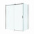 Душевое ограждение BelBagno 160x100 см SOFT_CLOSE-2-AH-1-160/100-C-GM, оружейная сталь/прозрачное фото 4