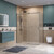 Душевое ограждение BelBagno 160x90 см SOFT_CLOSE-2-AH-1-160/90-C-GM, оружейная сталь/прозрачное фото 2