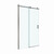 Душевая дверь BelBagno 130 см SOFT_CLOSE-2-BF-1-130-C-GM, оружейная сталь/прозрачное фото 4