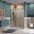 Душевая дверь BelBagno 160 см SOFT_CLOSE-2-BF-1-160-C-GM, оружейная сталь/прозрачное фото 2