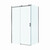 Душевое ограждение BelBagno 130x100 см SOFT_CLOSE-2-AH-1-130/100-C-GM, оружейная сталь/прозрачное фото 4