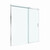 Душевая дверь BelBagno 180 см SOFT_CLOSE-2-BF-1-180-C-Cr, хром/прозрачное фото 4