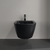 Биде подвесное Villeroy&Boch Antao 541100R7 (CeramicPlus) чёрный матовый фото 4