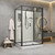 Душевая кабина Niagara Standart 120x90 см ST120/90/15Q/BL/BK (безсиликоновая сборка) чёрный/прозрачное фото 10