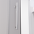 Душевая дверь Veconi Premium Alassio 130 см AL-130-00-CH-C4, хром/прозрачное фото 2