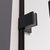 Душевая дверь Veconi Premium Alassio 140 см AL-140-11-BB-C4, чёрный матовый/тонированное фото 3