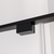 Душевая дверь Veconi Premium Alassio 140 см AL-140-11-BB-C4, чёрный матовый/тонированное фото 2