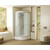 Душевая кабина Niagara Eco 80x80 см E80/26/MT (безсиликоновая сборка) хром/матовое фото 