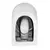 Инсталляция с подвесным унитазом комплект: Grohe Rapid SL 38772001 с подвесным безободковым унитазом Azario Eclat AZ-2381-A сиденье микролифт, крепление, с кнопкой смыва хром (Система смыва торнадо) фото 18