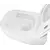 Инсталляция с подвесным унитазом комплект: Grohe Rapid SL 38772001 с подвесным безободковым унитазом Azario Riano AZ-2808E сиденье микролифт, крепление, с кнопкой смыва хром (Система смыва торнадо) фото 9