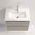 Тумба подвесная с раковиной Sancos Snob R 390 60 см SNR60/39CE, Beige Soft (раковина Compact CN7025) фото 5