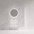 Тумба подвесная с раковиной-столешницей Sancos Snob R 390 70 см SNR70/39W, Bianco (раковина Compact CN7029) фото 9