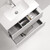 Тумба подвесная с раковиной-столешницей Sancos Snob R 390 70 см SNR70/39W, Bianco (раковина Compact CN7029) фото 5