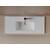 Тумба подвесная с раковиной-столешницей Sancos Snob R 390 90 см SNR90/39W, Bianco (раковина Compact CN7030) фото 7